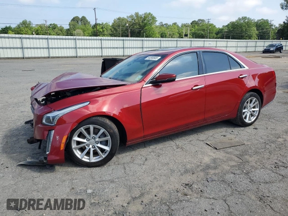 2017 Cadillac CTS RWD with VIN 1G6AP5SXXH0204892, listed as a Copart auction lot 54090905 with Not provided miles and Salvage title. Bid and sale history available at DreamBid. Image 1.
