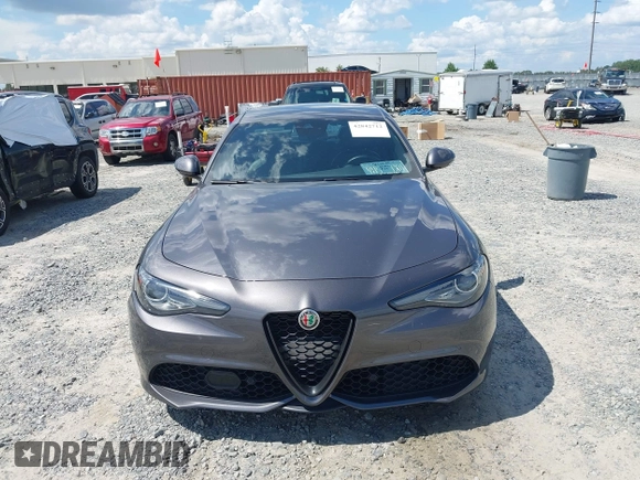 2023 Alfa Romeo Giulia with VIN ZARFAMAN0P7670423, listed as a IAAI auction lot 42842712 with 54,512 mi miles and . Bid and sale history available at DreamBid. Image 12.