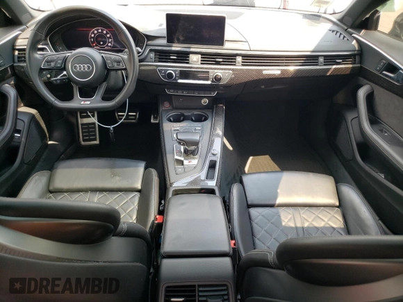 2018 Audi S4 Prestige with VIN WAUC4AF49JA069344, listed as a Copart auction lot 63826864 with 38,690 mi miles and Salvage Title. Bid and sale history available at carsss.com. Image 8.