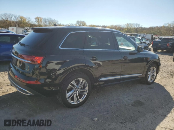 2020 Audi Q7 Premium with VIN WA1AXAF7XLD010021, listed as a Copart auction lot 79047264 with 83,529 mi miles and Clean Title. Bid and sale history available at carsss.com. Image 3.