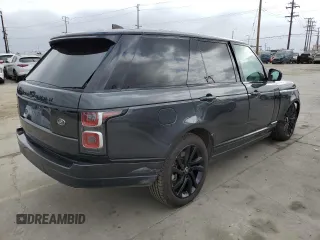 2020 Land Rover Range Rover HSE with VIN SALGS2RU6LA593221, listed as a Copart auction lot 56663245 with 56,234 mi miles and Salvage Title. Bid and sale history available at DreamBid. Image 3.