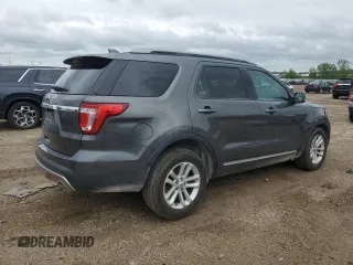 2017 Ford Explorer XLT with VIN 1FM5K7D8XHGB77436, listed as a Copart auction lot 57782975 with 41,704 mi miles and Salvage title. Bid and sale history available at DreamBid. Image 3.