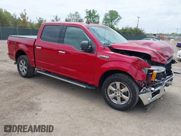 2020 Ford F-150 XL with VIN 1FTEW1EP4LFB14309, listed as a IAAI auction lot 42248456 with 73,051 mi miles and . Bid and sale history available at DreamBid. Image 1.