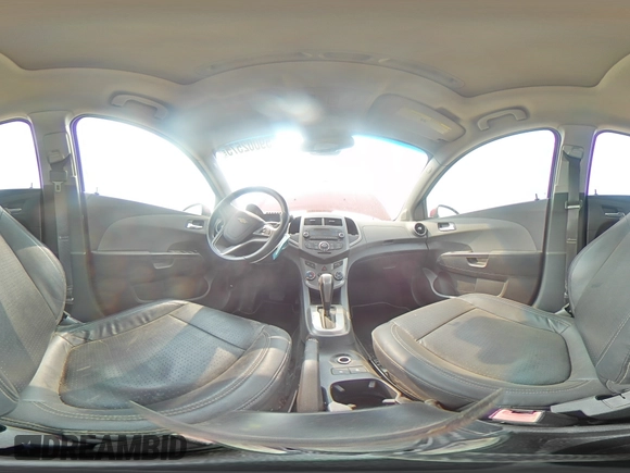 2012 Chevrolet Sonic LTZ with VIN 1G1JE6SH7C4111176, listed as a Copart auction lot 59002575 with 116,640 mi miles and Salvage title. Bid and sale history available at DreamBid. Image 14.