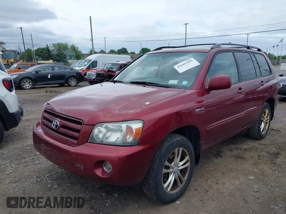 2004 Toyota Highlander z VIN JTEEP21A740052361, wystawiony jako IAAI lot #42505193 z przebiegiem 175 276 mil mil oraz . Historia ofert i sprzedaży dostępna na DreamBid. Obrazek 2.