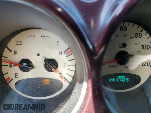 2002 Chrysler PT Cruiser Limited with VIN 3C8FY68BX2T256520, listed as a Copart auction lot 52340415 with 141,709 mi miles and Salvage Title. Bid and sale history available at carsss.com. Image 9.