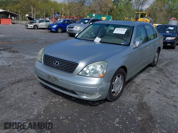 2002 Lexus LS 430 with VIN JTHBN30F320069864, listed as a IAAI auction lot 41933410 with 215,452 mi miles and . Bid and sale history available at DreamBid. Image 2.
