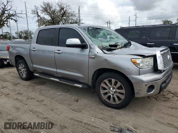 2012 Toyota Tundra 4WD Truck LTD with VIN 5TFHW5F11CX257551, listed as a Copart auction lot 79995204 with 0 mi miles and Salvage Title. Bid and sale history available at carsss.com. Image 4.