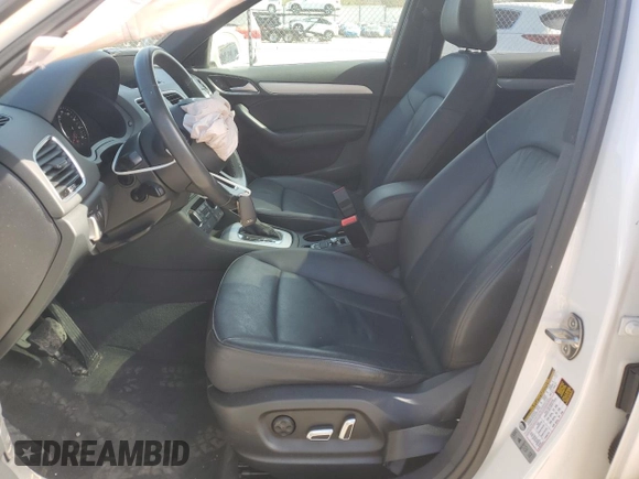 2017 Audi Q3 Premium with VIN WA1ECCFS1HR008097, listed as a Copart auction lot 48542095 with 45,539 mi miles and Salvage Title. Bid and sale history available at carsss.com. Image 7.
