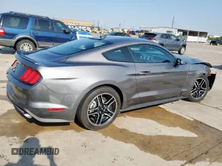 2021 Ford Mustang EcoBoost with VIN 1FA6P8TH6M5105775, listed as a Copart auction lot 53055725 with 5,508 mi miles and Clean title. Bid and sale history available at DreamBid. Image 3.