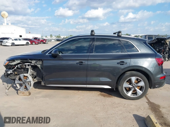 2023 Audi Q5 Premium Plus with VIN WA1BBAFY4P2112508, listed as a IAAI auction lot 40892423 with 24,492 mi miles and . Bid and sale history available at DreamBid. Image 15.