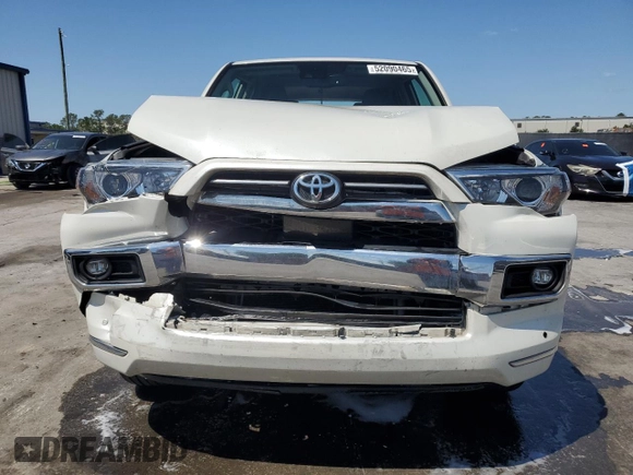 2021 Toyota 4Runner Limited with VIN JTEKU5JR7M5875457, listed as a Copart auction lot 52090465 with 142,805 mi miles and Non repairable. Bid and sale history available at DreamBid. Image 5.