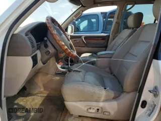 2000 Lexus LX 470 with VIN JT6HT00W2Y0106774, listed as a Copart auction lot 74762004 with Not Provided miles and Salvage Title. Bid and sale history available at DreamBid. Image 7.