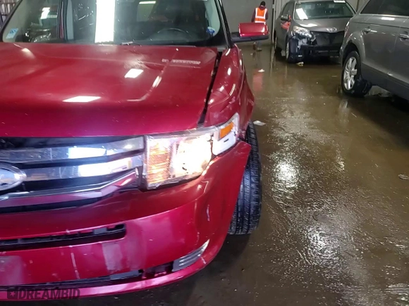 2012 Ford Flex SEL with VIN 2FMGK5CC5CBD07903, listed as a Copart auction lot 51102365 with 152,848 mi miles and Salvage Title. Bid and sale history available at carsss.com. Image 14.