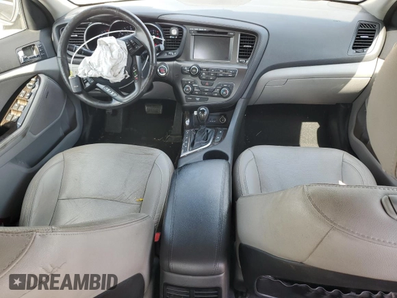 2013 Kia Optima EX with VIN 5XXGN4A77DG228133, listed as a Copart auction lot 62207925 with 122,289 mi miles and Salvage title. Bid and sale history available at DreamBid. Image 8.
