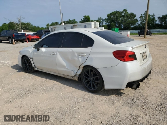 2017 Subaru WRX with VIN JF1VA1B68H9821709, listed as a Copart auction lot 57029735 with 172,737 mi miles and Salvage title. Bid and sale history available at DreamBid. Image 2.