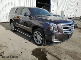 2015 Cadillac Escalade Platinum with VIN 1GYS4PKJ5FR580484, listed as a Copart auction lot 78552984 with 140,699 mi miles and Clean Title. Bid and sale history available at carsss.com. Image 4.