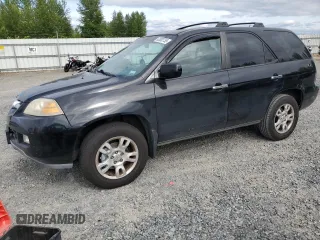 2005 Acura MDX Touring with VIN 2HNYD188X5H525426, listed as a Copart auction lot 62082755 with 175,579 mi miles and Salvage title. Bid and sale history available at DreamBid. Image 1.