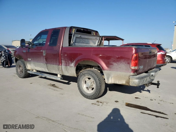 2004 Ford Super Duty F-250 XL with VIN 1FTNX21P34ED87970, listed as a Copart auction lot 87912655 with 0 mi miles and Salvage Title. Bid and sale history available at carsss.com. Image 2.