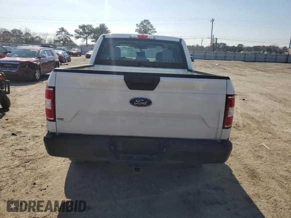 2019 Ford F-150 XL with VIN 1FTEW1E52KFC63864, listed as a Copart auction lot 43713355 with 32,177 mi miles and Salvage Title. Bid and sale history available at carsss.com. Image 6.
