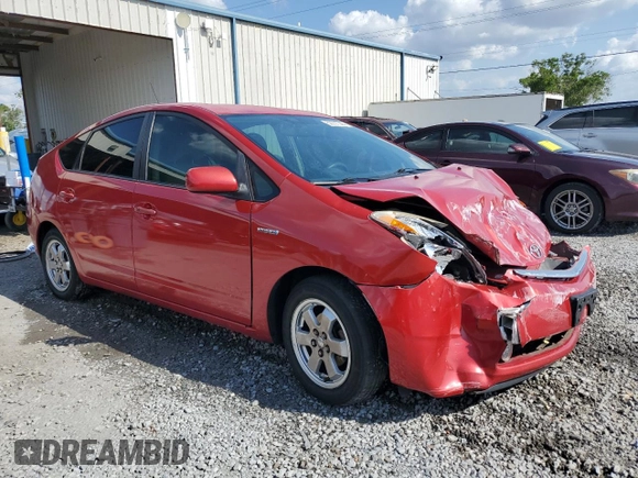 2008 Toyota Prius with VIN JTDKB20U387702351, listed as a Copart auction lot 52797305 with Not Provided miles and Salvage Title. Bid and sale history available at carsss.com. Image 4.