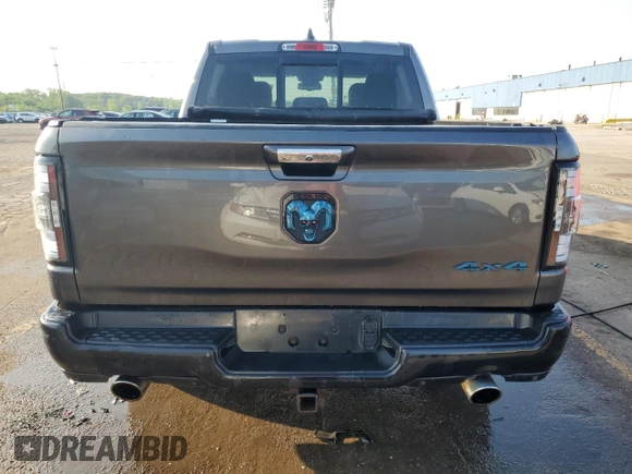 2019 Ram 1500 Big Horn with VIN 1C6SRFFT5KN572391, listed as a Copart auction lot 60092425 with 116,824 mi miles and Clean title. Bid and sale history available at DreamBid. Image 6.