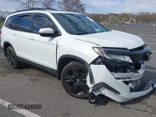 2021 Honda Pilot Black Edition z VIN 5FNYF6H72MB067664, wystawiony jako IAAI lot #42025998 z przebiegiem 52 791 mil mil oraz . Historia ofert i sprzedaży dostępna na DreamBid. Obrazek 1.