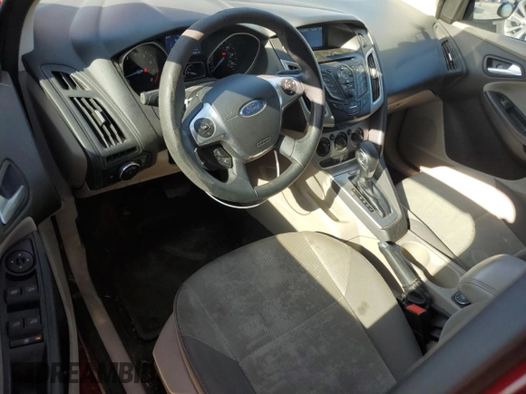 2014 Ford Focus SE with VIN 1FADP3K27EL219529, listed as a Copart auction lot 53718745 with 104,692 mi miles and Salvage Title. Bid and sale history available at carsss.com. Image 8.