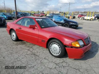 1990 Mercedes-Benz 300 with VIN WDBFA61E2LF005849, listed as a Copart auction lot 52911565 with 99,373 mi miles and Clean Title. Bid and sale history available at DreamBid. Image 4.