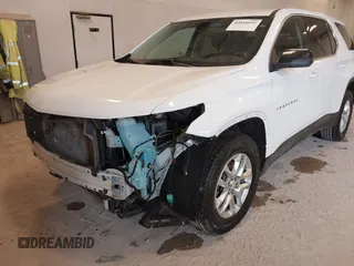 2021 Chevrolet Traverse LS with VIN 1GNERFKW8MJ166905, listed as a IAAI auction lot 42044937 with 96,542 mi miles and . Bid and sale history available at DreamBid. Image 12.