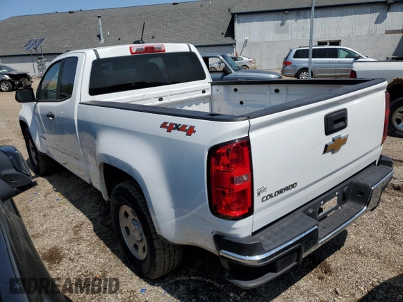 2020 Chevrolet Colorado 4WD Work Truck z VIN 1GCHTBEA3L1175073, wystawiony jako Copart lot #58934645 z przebiegiem 255 844 mil mil oraz Czysty tytuł • Clean title. Historia ofert i sprzedaży dostępna na DreamBid. Obrazek 2.