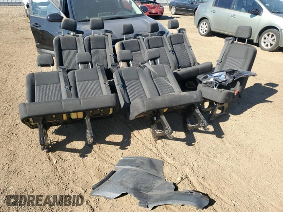 2017 Ford Transit Passenger XL with VIN 1FBZX2XM2HKA13893, listed as a Copart auction lot 76012984 with 92,823 mi miles and Salvage Title. Bid and sale history available at DreamBid. Image 15.