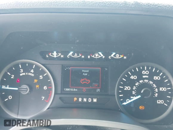2019 Ford F-150 XL with VIN 1FTEW1E44KKE47489, listed as a IAAI auction lot 42211083 with 139,615 mi miles and . Bid and sale history available at DreamBid. Image 7.
