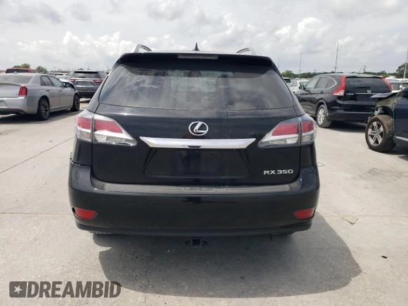 2015 Lexus RX 350 with VIN 2T2BK1BA1FC259489, listed as a Copart auction lot 54937875 with 75,939 mi miles and Salvage Title. Bid and sale history available at DreamBid. Image 6.