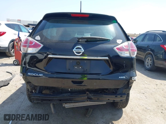 2015 Nissan Rogue SV with VIN KNMAT2MV0FP587846, listed as a IAAI auction lot 42020803 with Not Provided miles and . Bid and sale history available at carsss.com. Image 16.