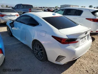 2015 Lexus RC 350 with VIN JTHHE5BC6F5000846, listed as a Copart auction lot 68505124 with 112,541 mi miles and Salvage Title. Bid and sale history available at carsss.com. Image 2.