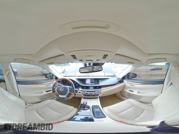 2013 Lexus ES 300h with VIN JTHBW1GG4D2003735, listed as a Copart auction lot 54612685 with 130,280 mi miles and Salvage Title. Bid and sale history available at DreamBid. Image 14.
