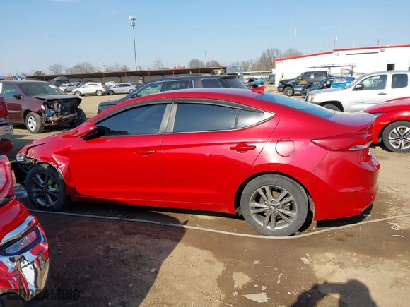 2018 Hyundai Elantra Value Edition with VIN 5NPD84LF1JH214923, listed as a IAAI auction lot 41767084 with 140,381 mi miles. Bid and sale history available at carsss.com. Image 14.