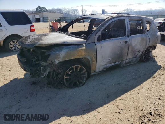 2016 Jeep Compass 75th Anniversary with VIN 1C4NJCBB9GD801449, listed as a Copart auction lot 47311325 with 0 mi miles and Salvage Title. Bid and sale history available at carsss.com. Image 1.