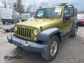 2008 Jeep Wrangler Unlimited X with VIN 1J4GA39158L529523, listed as a IAAI auction lot 41979992 with 304,641 mi miles and . Bid and sale history available at DreamBid. Image 2.