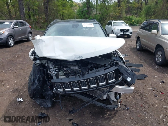 2021 Jeep Compass Limited with VIN 3C4NJDCBXMT576517, listed as a IAAI auction lot 42158694 with 22,770 mi miles and . Bid and sale history available at DreamBid. Image 12.