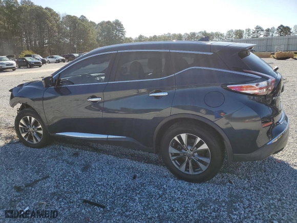 2017 Nissan Murano SL with VIN 5N1AZ2MGXHN127247, listed as a Copart auction lot 48670835 with 116,668 mi miles and Salvage Title. Bid and sale history available at carsss.com. Image 2.