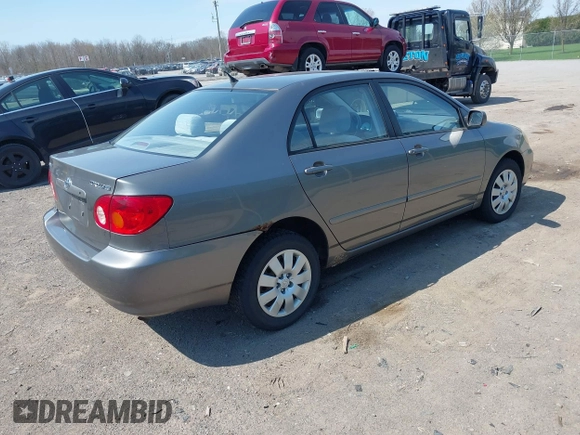 2004 Toyota Corolla CE with VIN 2T1BR38E34C205694, listed as a IAAI auction lot 42124476 with 174,153 mi miles and . Bid and sale history available at DreamBid. Image 4.