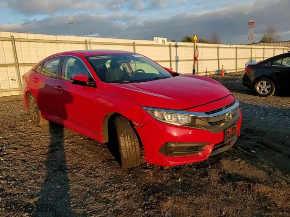 2016 Honda Civic Sedan EX with VIN 2HGFC2F70GH547309, listed as a Copart auction lot 83086804 with 102,772 mi miles and Salvage Title. Bid and sale history available at carsss.com. Image 11.