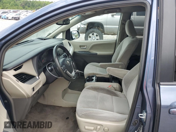 2015 Toyota Sienna LE AAS with VIN 5TDKK3DC5FS596673, listed as a Copart auction lot 61382965 with 176,447 mi miles and Salvage title. Bid and sale history available at DreamBid. Image 7.