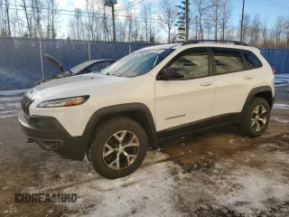 2018 Jeep Cherokee with VIN 102547, listed as a Copart auction lot 89296925 with 151,428 mi miles and Clean title. Bid and sale history available at DreamBid. Image 1.