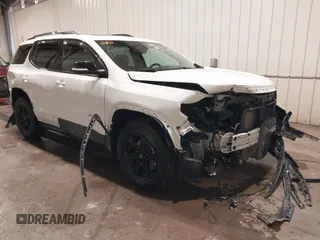 2021 GMC Acadia AT4 with VIN 1GKKNLLSXMZ205999, listed as a IAAI auction lot 41711574 with 61,108 mi miles and . Bid and sale history available at DreamBid. Image 1.