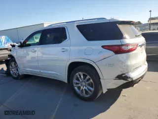 2021 Chevrolet Traverse High Country with VIN 1GNEVNKW8MJ225604, listed as a Copart auction lot 74614544 with 62,801 mi miles and Salvage Title. Bid and sale history available at carsss.com. Image 2.