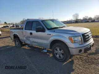 2009 Ford F-150 STX with VIN 1FTRX14W39FB25950, listed as a Copart auction lot 50889285 with 157,954 mi miles and Salvage Title. Bid and sale history available at carsss.com. Image 4.