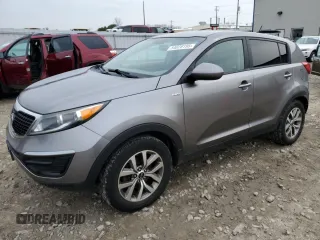 2014 Kia Sportage LX with VIN KNDPBCAC1E7597533, listed as a Copart auction lot 54028195 with 139,254 mi miles and Clean Title. Bid and sale history available at carsss.com. Image 1.